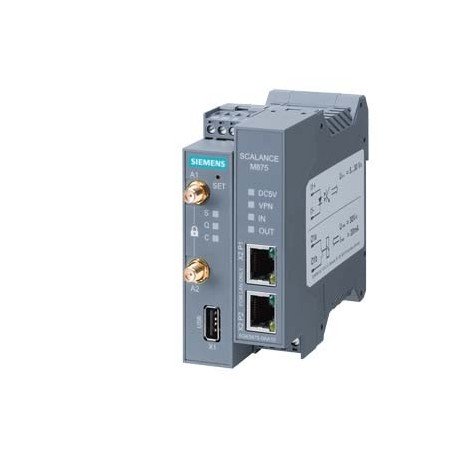 SIMATIC NET, Router UMTS SCALANCE M875-0, para la comunicación IP inalámbrica de PLCs basados en Eth