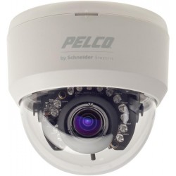 Domo fijo para interiores IR 12V PAL 3-9 Lens camara Minidomo día/noche con LEDs Pelco, CC