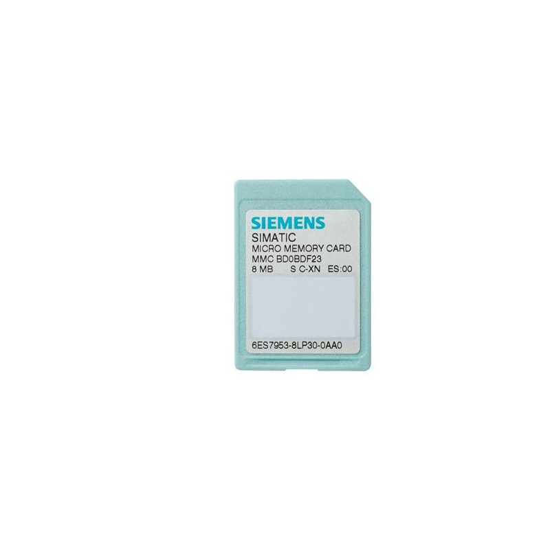 SIMATIC S7, Micro Memory Card para S7-300/C7/ET 200, 3,3 V NFLASH, 2 MBYTES