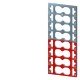 SIMATIC ET 200, 10 etiquetas de codificación por color para ET 200SP, 8 x gris + 8 x rojo, específic