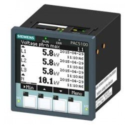 SENTRON PAC5100, LCD, 96X96MM POWER MONITORING DEVICE INSTRUMENTO DE PANEL PARA MEDIR VARIABLES ELEC