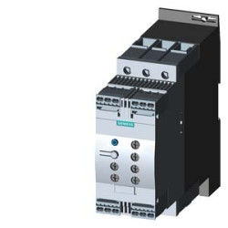 S2 200-480 V AC/400V, 40ºC, CLASS10 : 63A, 30KW ,Vm:24V AC/DC ,conexión por resorte