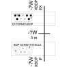 SINAMICS G120 Kit de montaje en puerta IP54-UL TIPO 12 para Intelligent Operator Panel (IOP) y Basic