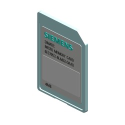 SIMATIC S7, Micro Memory Card para S7-300/C7/ET 200, 3,3 V NFLASH, 4 MB