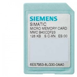 SIMATIC S7, Micro Memory Card para S7-300/C7/ET 200, 3.3 V NFLASH, 64 KB