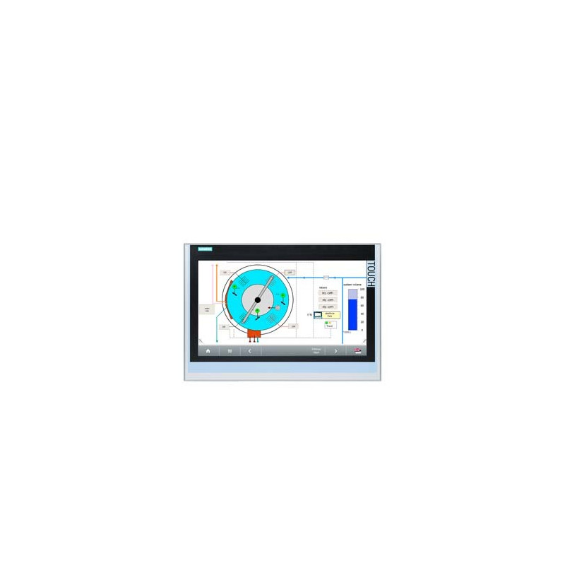 SIPLUS HMI TP1900 COMFORT 19 para atmósferas agresivas con revestimiento conformado basado en 6AV2124-0UC02-0AX1