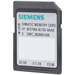 SIMATIC S7, Memory Card para S7-1X00 CPU, 3,3 V Flash, 32 Gbyte