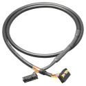 CABLE REDONDO CONFECCIONADO, 16 POLOS, 0,14 MM2, APANTALLADO, 3M