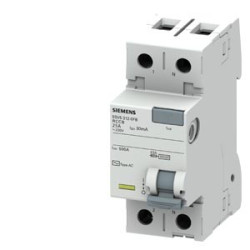 Interruptor diferencial, 2 polos, Tipo AC, Entrada: 25 A, 30 mA, Un AC: 230 V