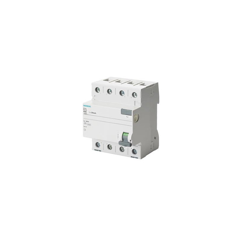 Interruptor diferencial, 2 polos, Tipo AC, Entrada: 25 A, 30 mA, Un AC: 230 V