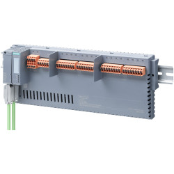 SIMATIC Compact Field Unit PA Edition con 16 canales E/S (8 PROFIBUS PA y 8 DIQ libremente configurables