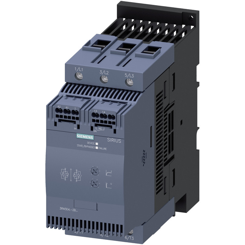 S3 200-480 V AC/400V, 40ºC, CLASS10 : 80A ,45KW,Vm:24V AC/DC ,conexión por resorte