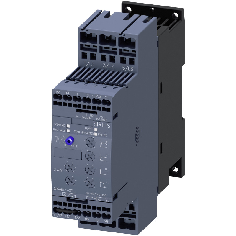 S0 200-480 V AC/400V, 40ºC, CLASS10 : 32A, 15KW ,Vm:24V AC/DC ,conexión por resorte  , protección po