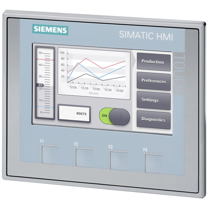 SIPLUS HMI KTP400 BASIC COLOR PN -20 ... +50 grados C con revestimiento conformado basado en 6AV2123
