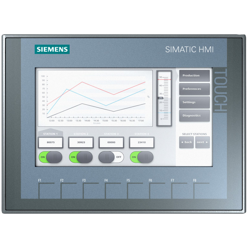 SIPLUS HMI KTP700 BASIC DP -20 ... +50 GRADOS C CON REVESTIMIENTO CONFORMADO BASADO EN 6AV2123-2GA03